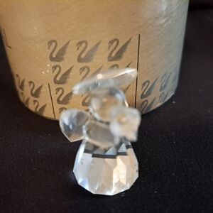 Swarovski crystal Rare Nativity Angel 1992 in box with C0A 153971 excellent